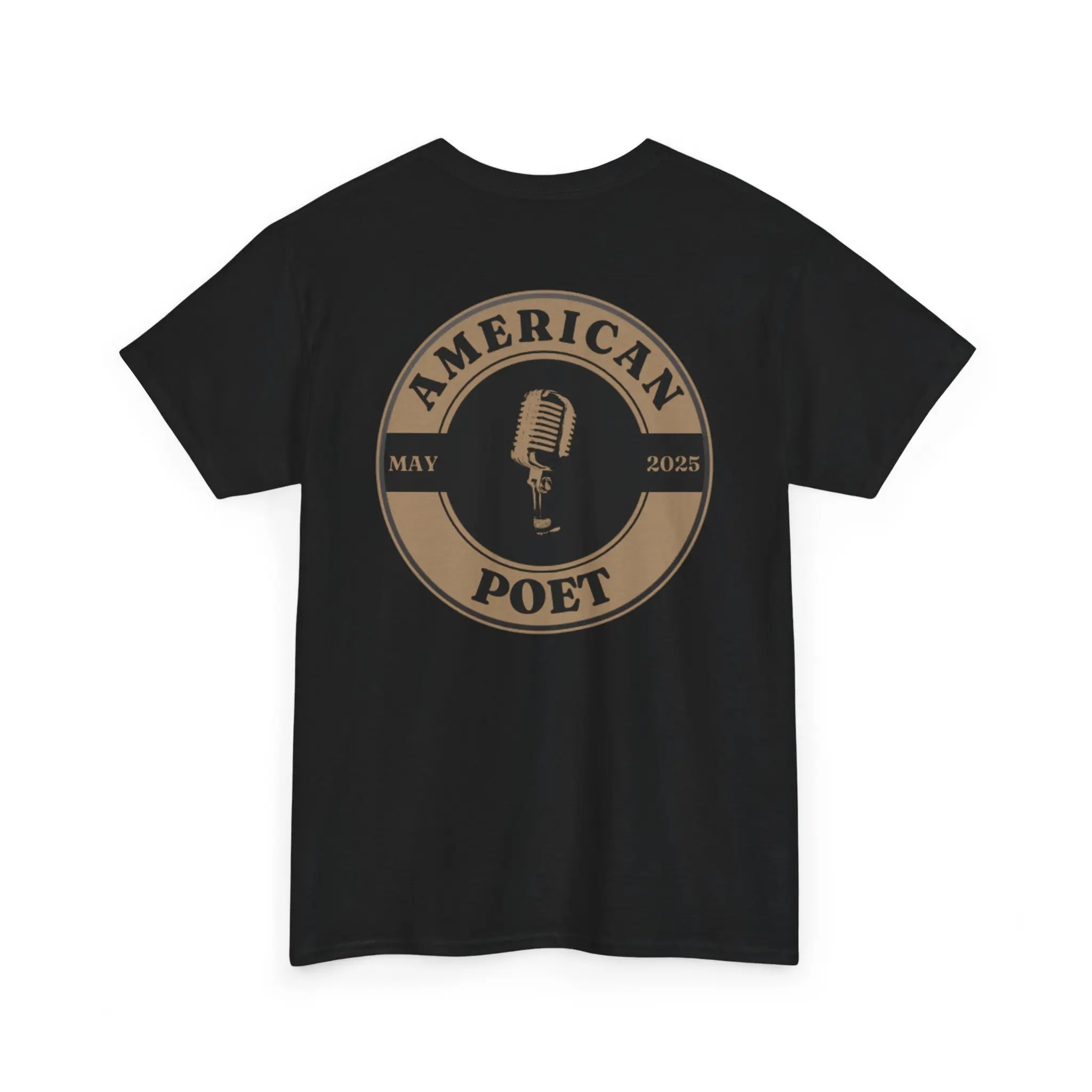 American Poet T-Shirt, Unisex Cotton Tee, Creative Gift for Writers, Literary Tee, Casual Wear, Poetry Enthusiast Apparel Clothes Comfort
