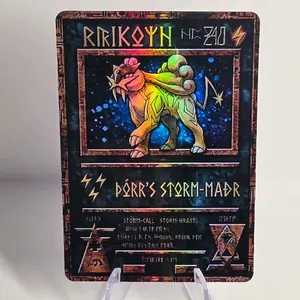 Premium Ancient Series Custom Trading Card Collection - 23 Characters (Stardust Texture Available)