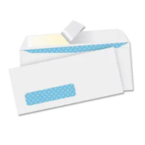 Business Source  Business Envelopes- No. 10- Peel-Seal- 9-.75in.x4in.- White