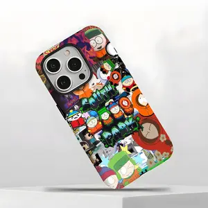 South Park Animated iPhone Case – Fun Cartoon Character Design, Durable Shockproof Back Cover, Perfect Gift for Comedy Fans, Compatible with iPhone 17/16/15/14/13/12/11 Pro Max/Plus/Air