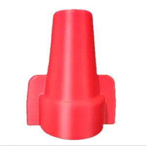 Jumbo Red Electrical Wire Nut Storage Container