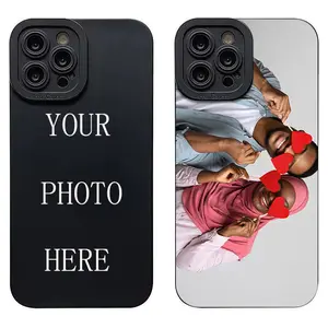 Personalized Phone Case, Suitable for Various iPhone Models Including Latest Models. Perfect for Commemorating Special Moments with Friends, These Durable and Stylish Silicone Cases Allow You to Perfectly Customize Your Image