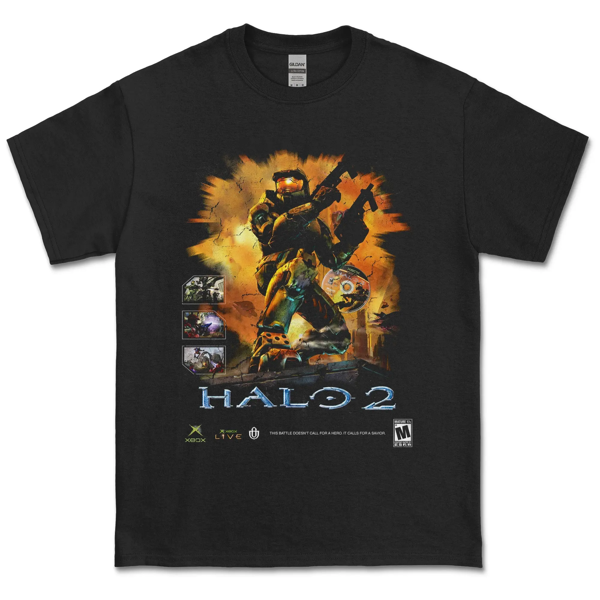 Video Games _Halo 2_ Staple T-Shirt, Graphic Tee, Best Gift For Fans