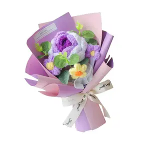 Handmade Crochet Flower Bouquet