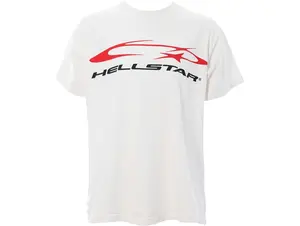 Hellstar Sports Horizontal T-Shirt White