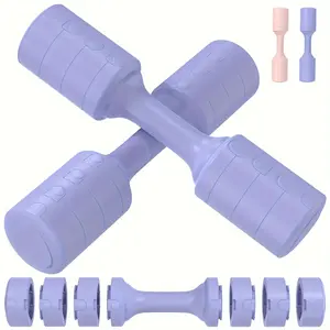 Handle Weight Suit, Adjustable Dumbbell Suit, Including 4 One Weight (2.2 Lbs, 3.3 Lbs, 4.4 Lbs, 5.5 Lbs Each), Suitable for Women/Men Home Fitness Exercise Strength Training Weight Dumbbell Suit