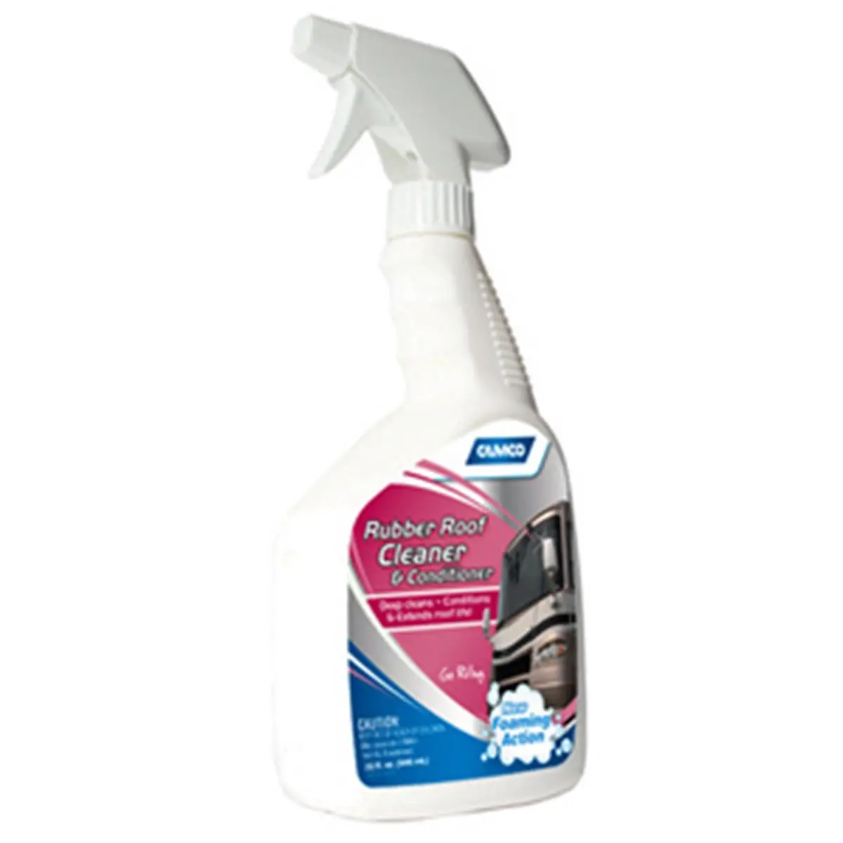 CAMCO Rubber Roof Pro Cleaner, 32oz Pro-Strength Surfactant Blend, 1-Step Deep Clean Solution for Effective Stain Removal, One-Step