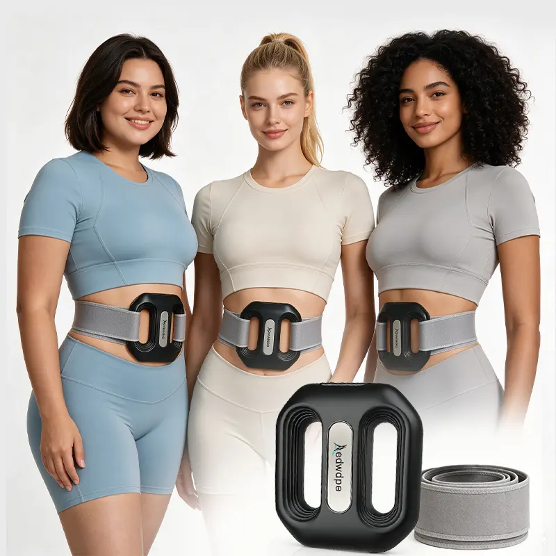 【Renhui】2026 New Cordless Fascial Ring, Muscle Recovery Device, Upgraded Adjustable Strap, Wireless Charging Design for Full-Body Muscle Recovery, Portable Massager, Thoughtful Gift for Parents