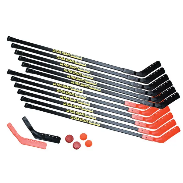 212 MAIN 52 in. Ultra Shaft Ice Hockey Set - Champion Sports US52SET, Strength, High Density Blades, Ice Hockey Sticks, Stability, Dual I-Beam Fiberglass Dowel