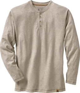 Legendary Whitetails Men's Maverick Slub Henley Long Sleeve Shirt