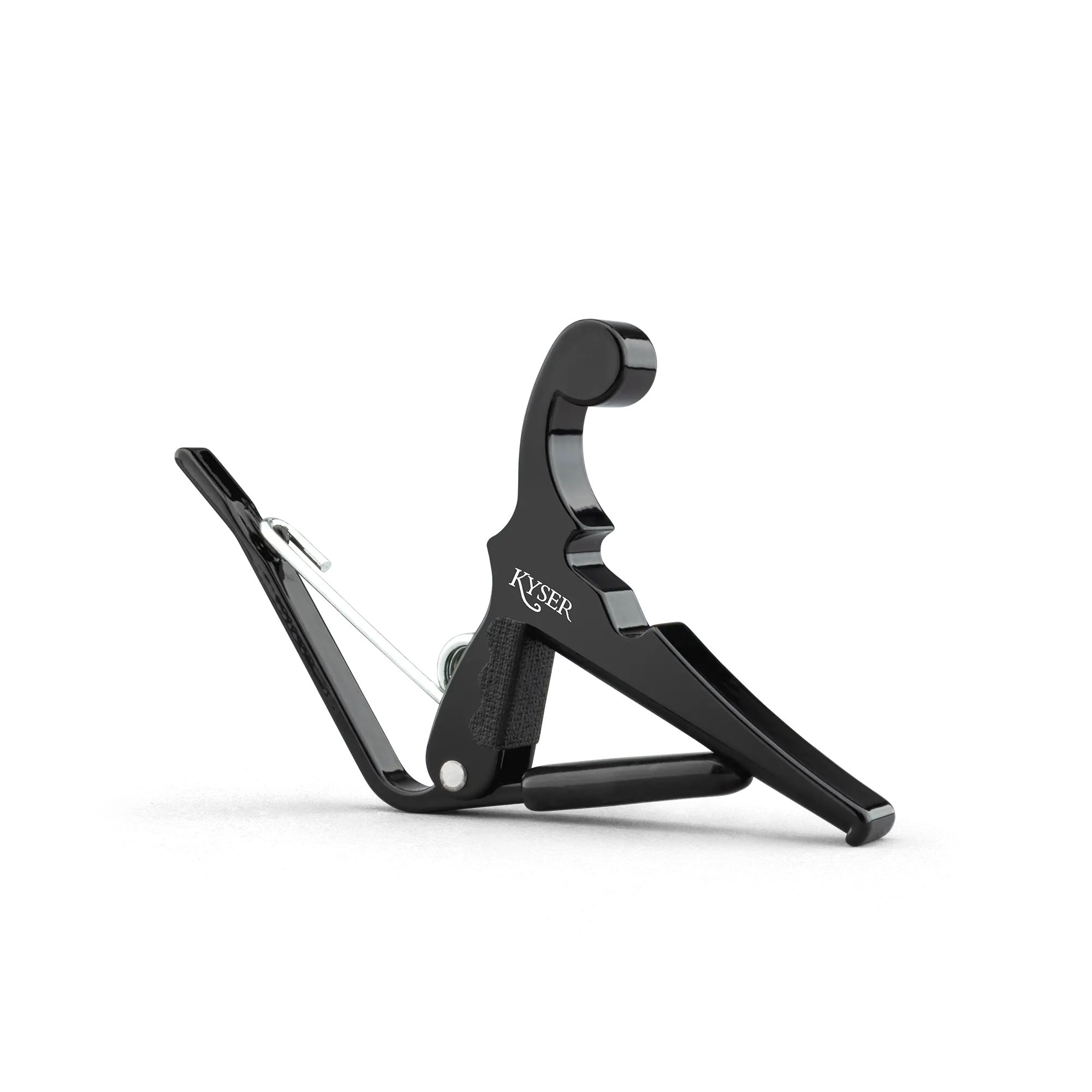 Kyser Quick-Change Ukulele Capo, Floral Finish, Fashionable Finishes, 1-Hand Grip, Easy to Use