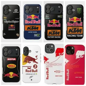 Red Bull KTM GasGas Racing phone Cases For iPhone 17 16 15 14 13 12 Promax Pro Plus, Double-layer hard shell protection,best Gift