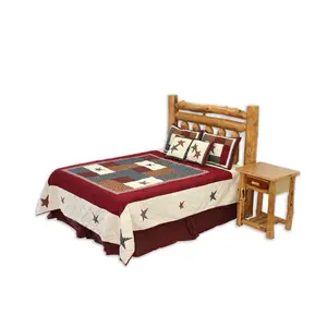 Patch Magic Quilts - Woodland Square Queen Quilt 85"W x 95"L