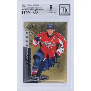 Alexander Ovechkin Washington Capitals Autographed 2010-11 Upper Deck Black Diamond Gold #192 #10/10 Beckett Fanatics Witnessed Authenticated 9/10 Card - Fanatics Authentic Certified