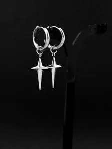 2pcs, Fashion Earrings, Hoop Earrings, Stainless Steel Earrings, Minimalist earrings, Hip hop earrings, Cross Star earrings, Leaf earrings, Halloween gifts, Fashion Jewelry, Birthday gifts, Valentine'S Day gifts, Christmas gifts, Holiday gifts