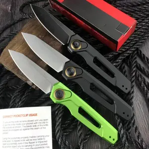 7550 outdoor folding knife, aluminum handle, CPM-154 high-hardness steel, EDC tool for camping, driving, and fishing outdoors, an ideal gift