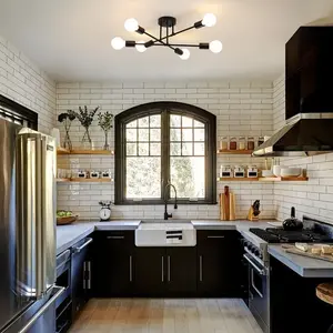 Vintage Ceiling Light, Modern Ceiling Light, Hard Wired Ceiling Light Fixture, Suitable for Kitchen Island and Living Room, Home Decor