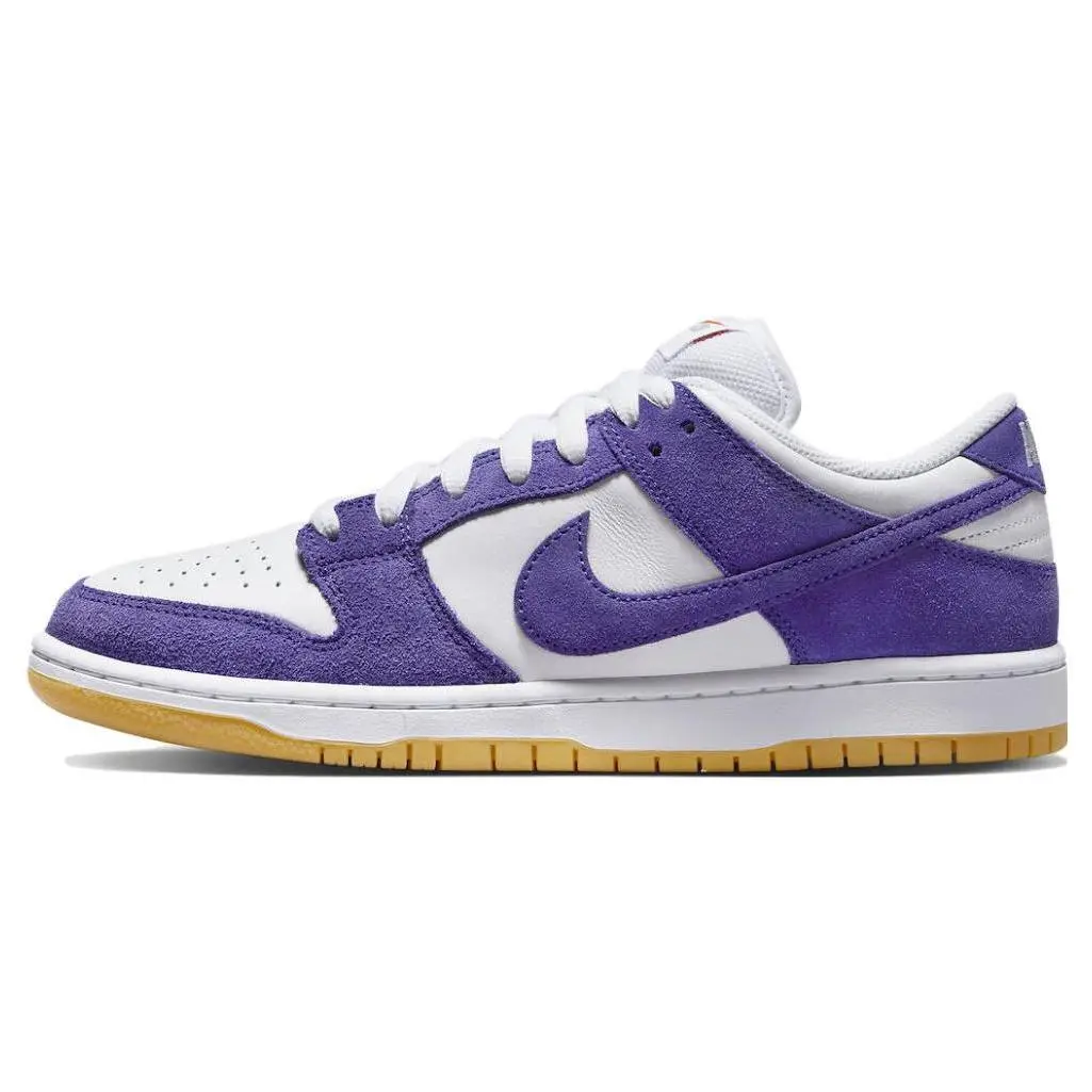 Nike SB Dunk Low Pro Iso Orange Label Court Purple Skate Shoes Unisex DV5464-500