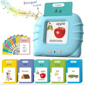 Educational Toy Learning Machine, Talking Flash Cards, Interactive Language Development Tool for Kids, Perfect Gift for Birthdays & Holidays