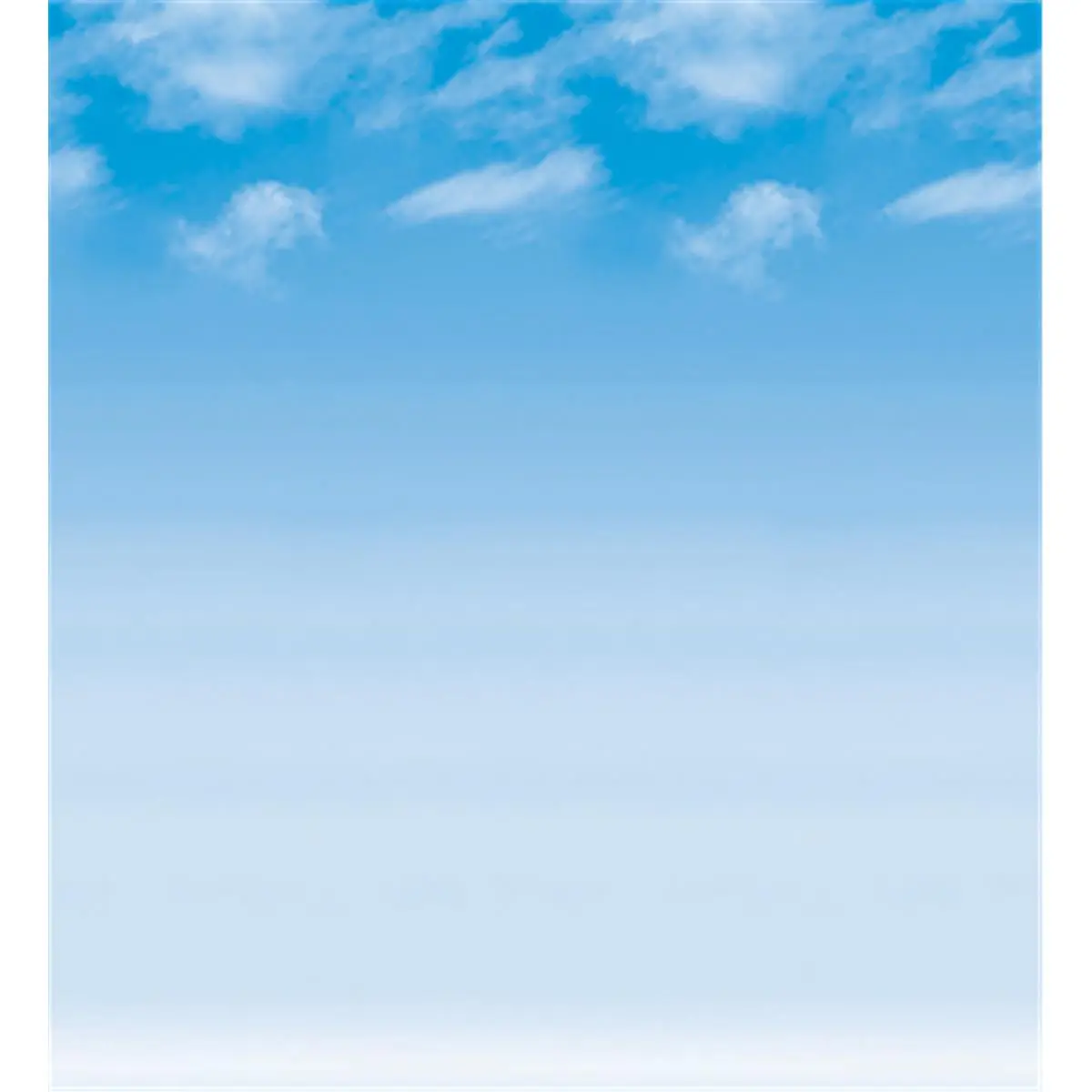 212 MAIN Fadeless Wispy Clouds Bulletin Paper Roll - 48x50in Acid-Free, Fade-Resistant Paper, Ideal for DIY Scrapbooking, Stamping, Scrapbook Materials