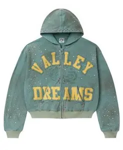 Vale Lives Bank Zip Up Hoodie