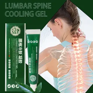Lumbar Pain Relief Gel – Cooling & Soothing Cold Compress for Back Discomfort, Fast-Acting Muscle Relaxation, Portable Waist Support Gel, Easy to Apply