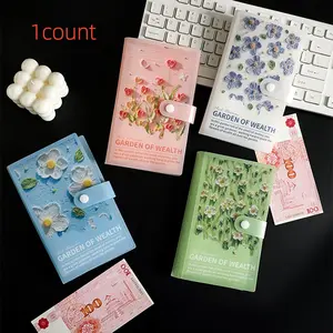 Vertical Savings Journal, Money Saving Folder, 12 Month Cash Challenge Diary, Daily Currency Collection, Financial Management Storage, Savings Challenge Planner