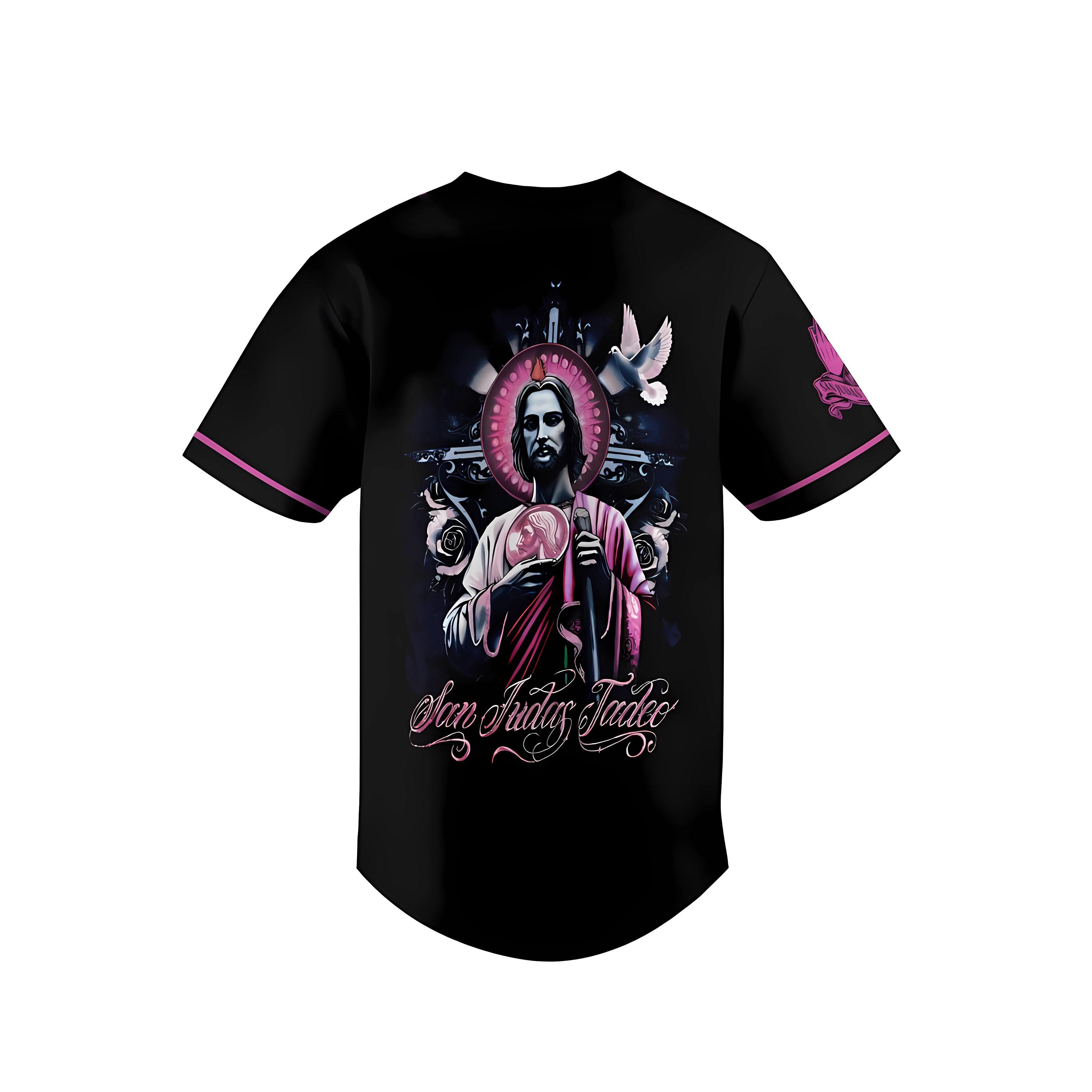 Celebrating Saint Jude Day, Saint Judas Tadeo baseball jersey, Saint Judas Hope, Saint Judas baseball jersey, gifts for Saint Judas Tateo Mexcico men's and women's jerseys Valentine's Day gift