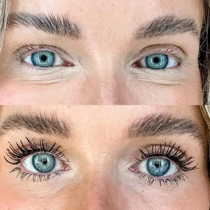 Curl & Lash Mascara! Get ready for stronger, visibly curled lashes in ONE step. Great on anyone, water resistant, and it’s easy on and off.