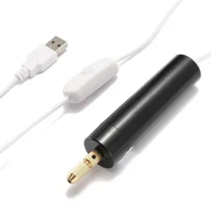 Portable USB Mini Electric Drill, 5v Low Voltage Handheld Drilling Tool, Lightweight for Jewelry Making, Woodworking, Metal Craft, Art DIY