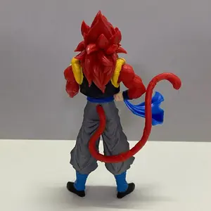 Handmade Small NP Super Four Wujita Super Saiya Crowd Play Anime Handmade Model Ornament