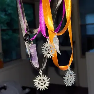 “Eyes of Supernatural” ribbon necklaces collection #2
