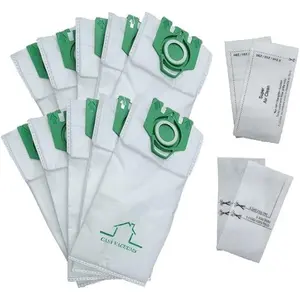 Miele U bags ULTRA PREMIUM 3D 5 Bags + 2 Filters; Fit Miele Type U1, S7, S7000-S7999 Series Upright Vacuums, Compare to Miele Part # 10123230