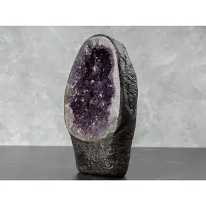 Natural Amethyst Cathedral Geode Healing Crystals, "AAA" Quality Large Amethyst Cluster, Purple Amethyst Geode, Spiritual Home Decor