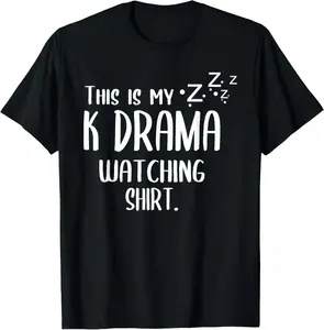 100% Cotton This Is My Kdrama Watching K-Drama Korean Drama Lover T-Shirt