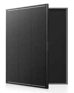 [SummerWins] 100W 12V Monocrystalline Solar Panel - N-Type 16BB, 25.6% High Efficiency, 12 lbs Lightweight Glass & Metal for Rooftop, Off-Grid Supplies