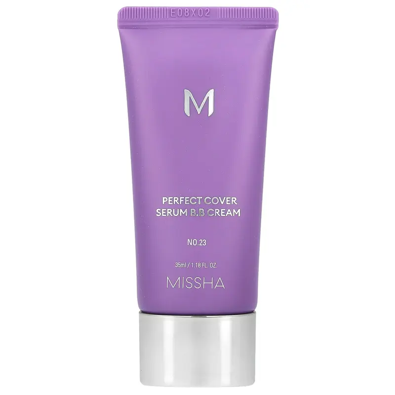 Missha Perfect Cover Serum B.B Cream, No. 23 Natural Beige, 1.18 fl oz (35 ml)