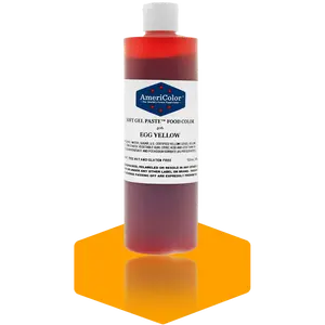 AmeriColor, Egg Yellow, 13.5 Ounce, Soft Gel Paste Food Color
