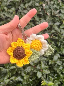 flower keychain