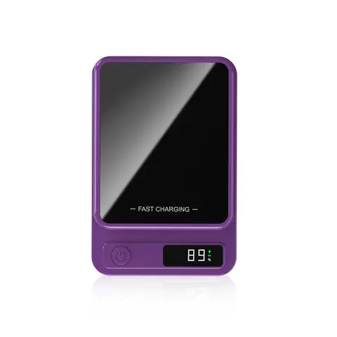 Ultra-Thin Mini Magnetic Power Bank - Fast Charging, Smart Display, Type-C Input, Wireless Charging Solution for iPhone, Android Phones, Smartphones, Mobile Devices, Multi-Color Sohochic Stocking Filler Gift techvibes