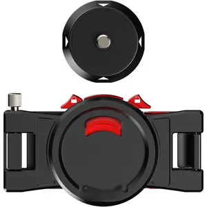 Camera Clip for Backpack Strap, Portable  Device Mount, Sand Black