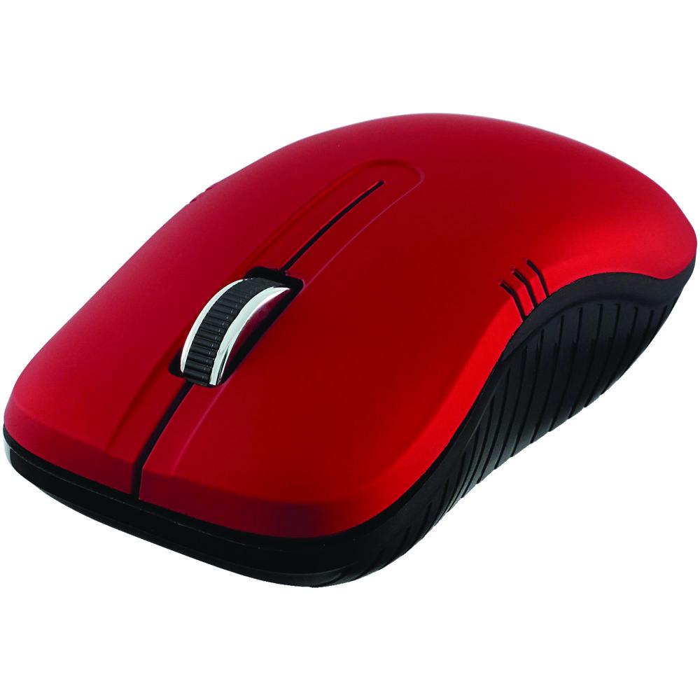 Verbatimr Commuter Series Wireless Notebook Optical Mouse - Matte Red