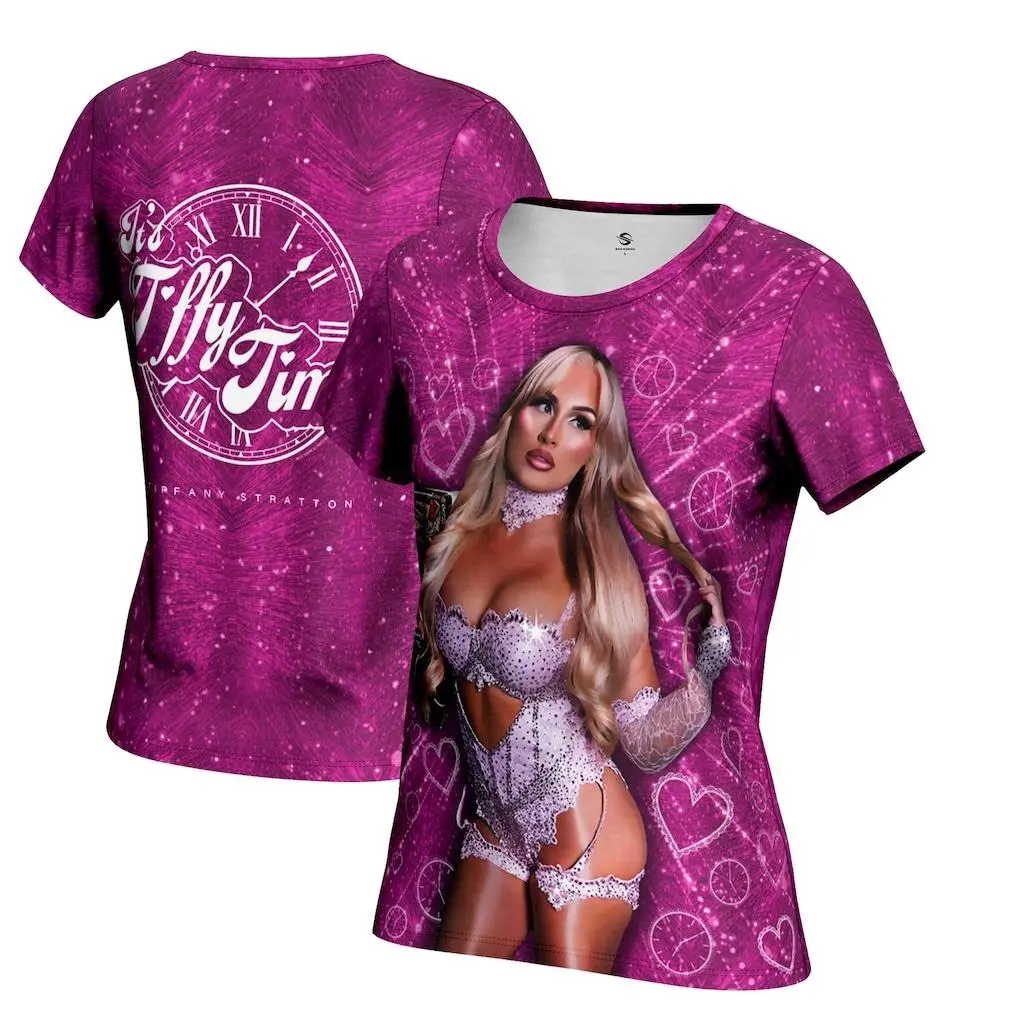 Tiffany Stratton Tiffy Time Wrestling Tee, WWE Women's Champion Fan Gift Unisex T-Shirt
