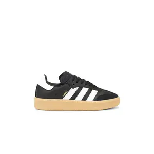 adidas Originals Samba Xlg Sneaker in Core Black, White, & Gum 3 Unisex