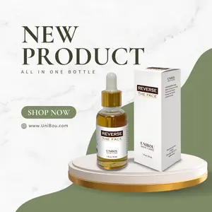 Reverse the Face Serum - Revitalizing & Soothing Anti-Aging Formula for Dry Dull Normal Sensitive Acne Prone Skin Types