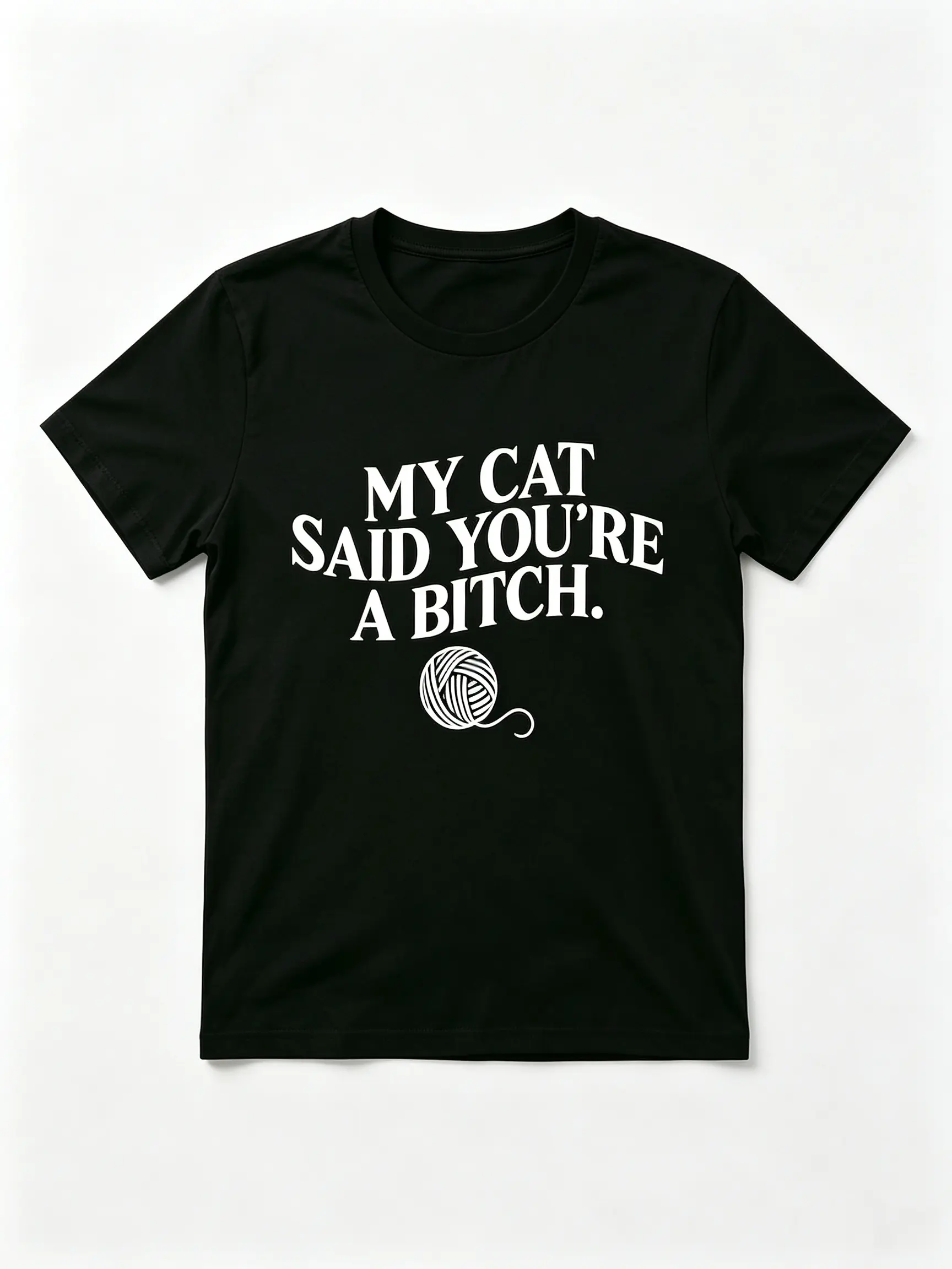 Women's Pure Cotton Printed Slogan T-Shirt - Unisex Oversized Fit Apparel, Cold Wash Safe, Printed in the USA