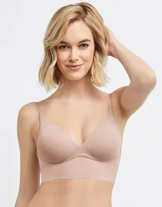 Maidenform M Seamless Lift Bralette Womenswear Comfort Everyday Adjustable Convertible Straps Wireless Natural Lift