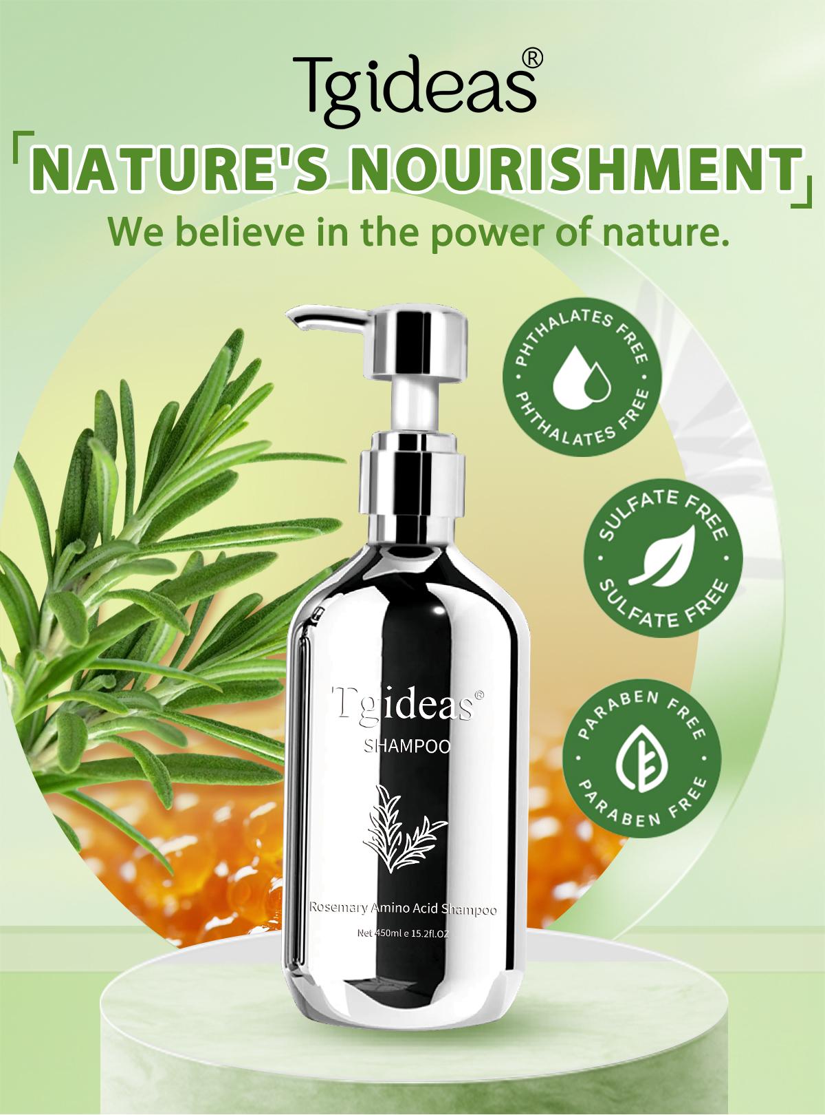 Tgideas Caviar & Rosemary Shampoo - Nourishing & Volumizing, For Oily Hair Care, Boosts Shine & Softness Tgideas Caviar & Rosemary Shampoo - Nourishing & Volumizing, For Oily Hair Care, Boosts Shine & Softness