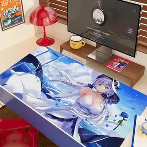 anime azur lane Mouse Pad 90x40CM non-slip Gaming Mousepad Gamer E-Sports Mouse Mat Game Mechanical Keyboard XXL Desk Mat