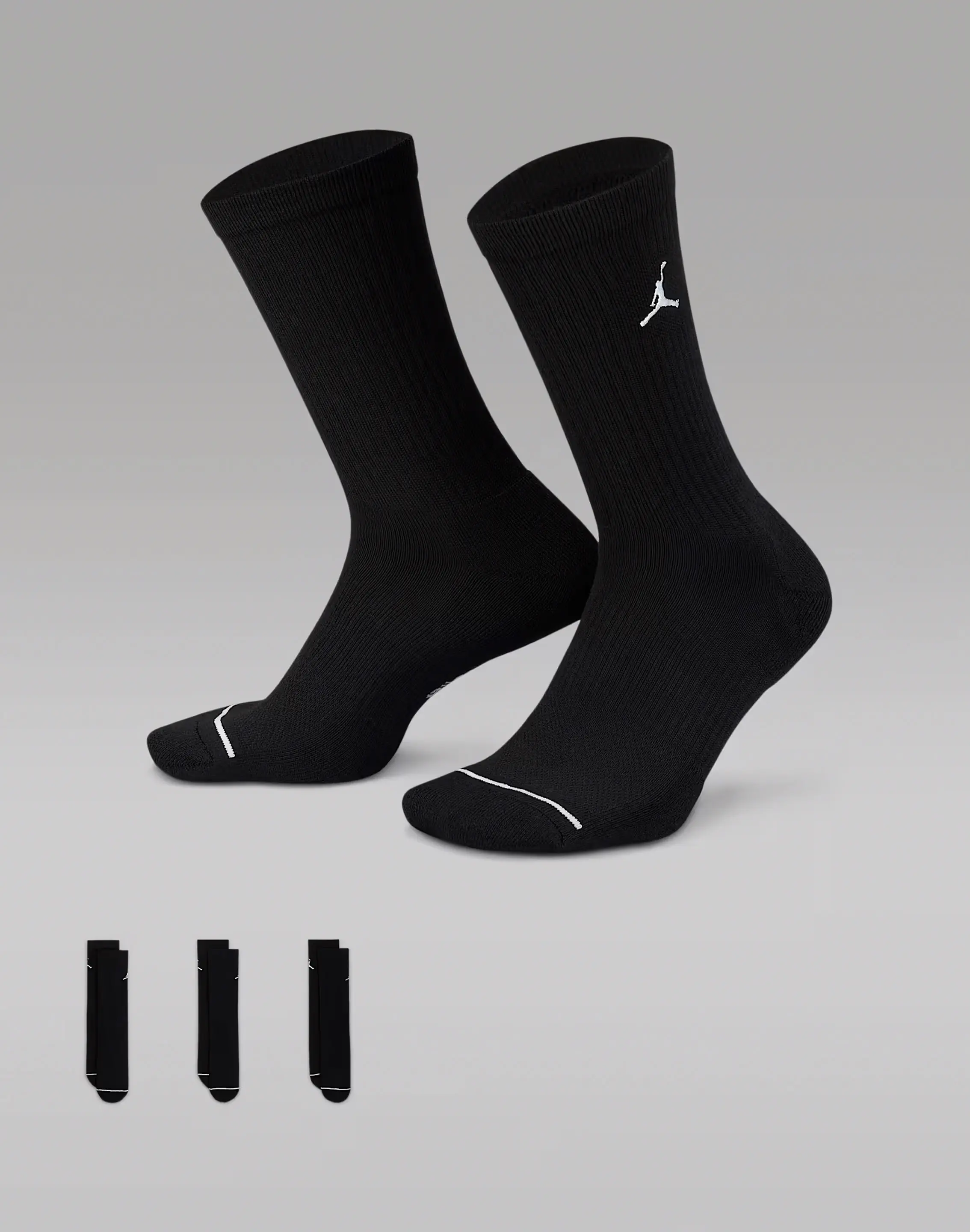 Mens Jordan Jumpman Crew Socks 3-Pack Mens Jordan Jumpman Crew Socks 3-Pack